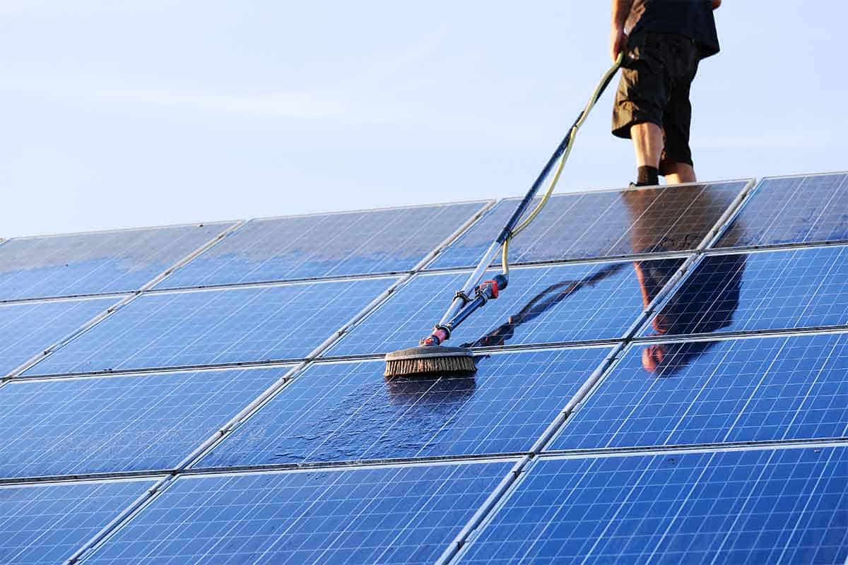 Solar Panel Cleaning image